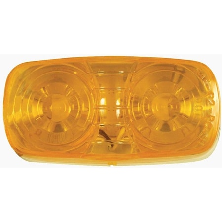 Optronics Yellow Marker/Clearance Light, 2-Wire MCL46AB